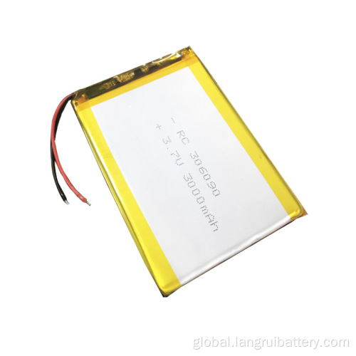 Lithium Ion Aa Batteries Custom 3000mah 3.7v Lithium Polymer Battery Manufactory